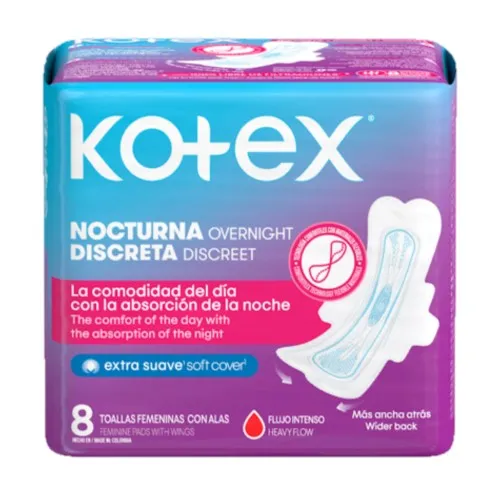 Imagen del producto Toallas sanitarias 8 Und